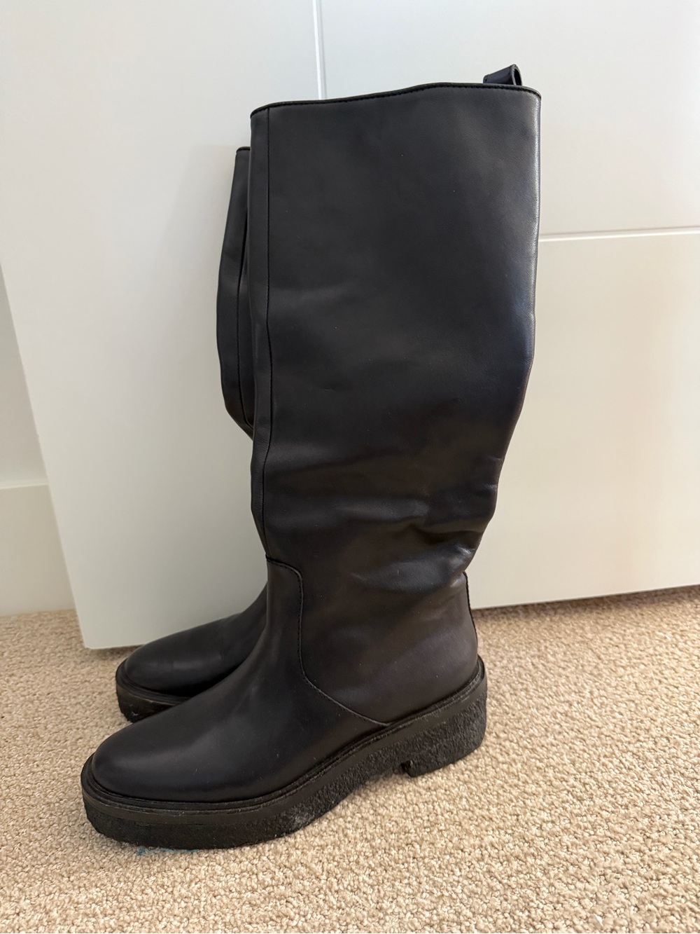 Loeffler Randall Black Collin Knee-high boot